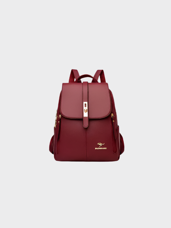 Ava | Women's Anti-Theft Leather Backpack