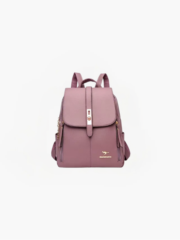 Ava | Women's Anti-Theft Leather Backpack