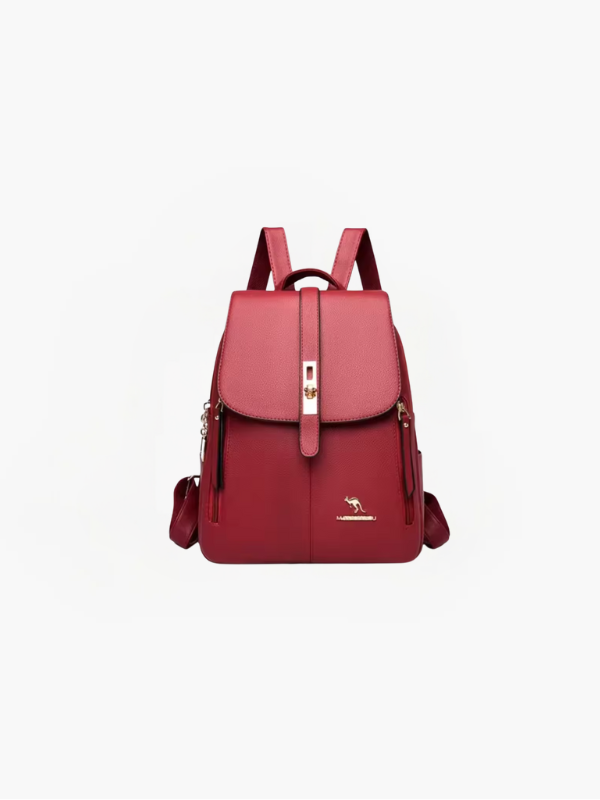 Ava | Women's Anti-Theft Leather Backpack