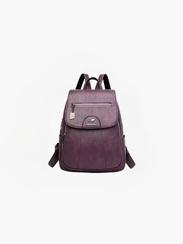 Remi | Women's Anti-Theft Leather Backpack