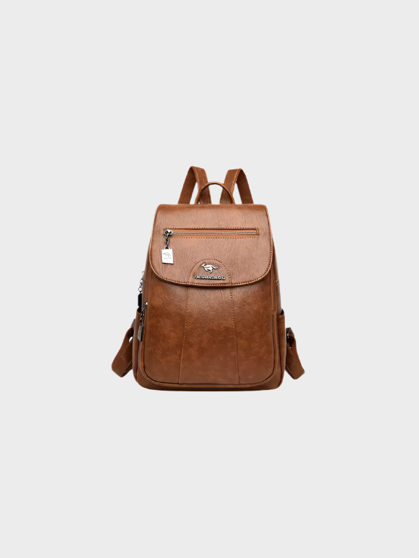 Remi | Women's Anti-Theft Leather Backpack