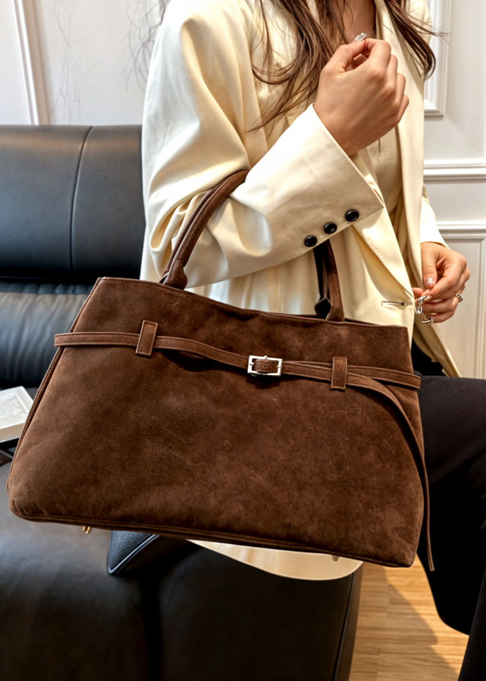 The C25 | Women's Suede Bag