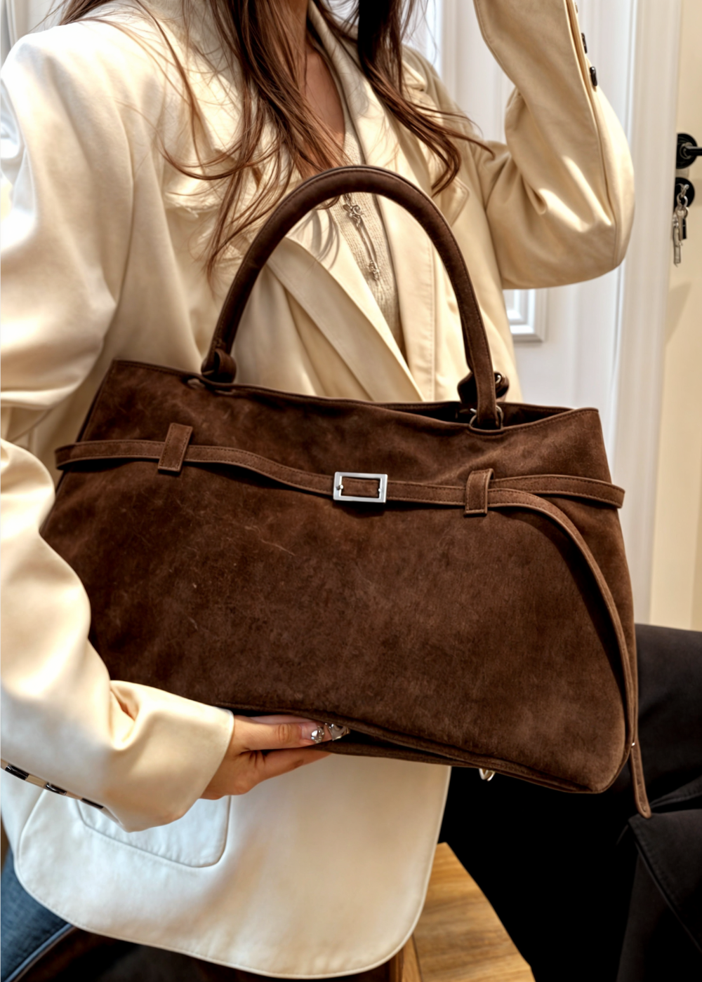 The C25 | Women's Suede Bag