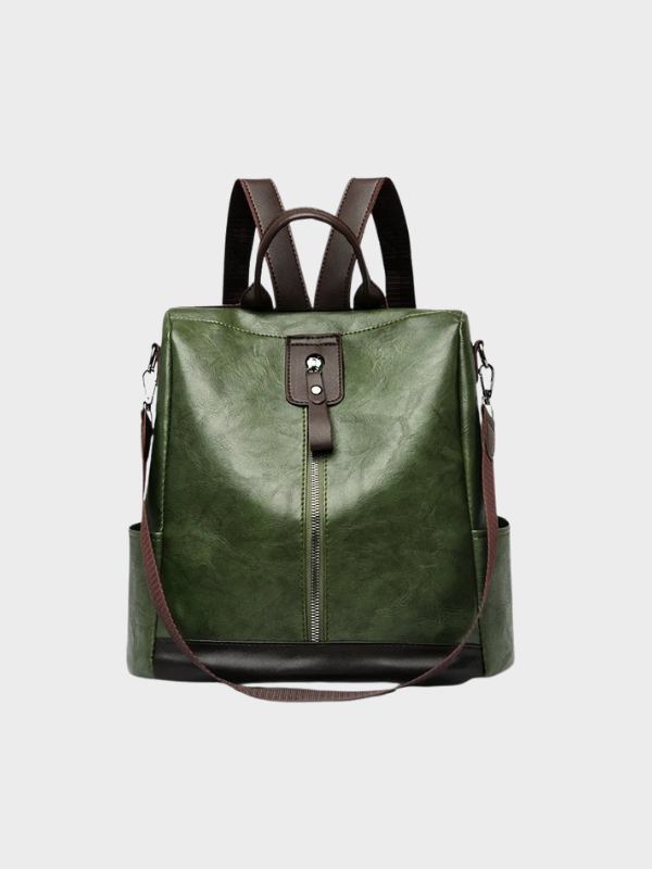 Hera | Anti-Theft Leather Backpack for Women