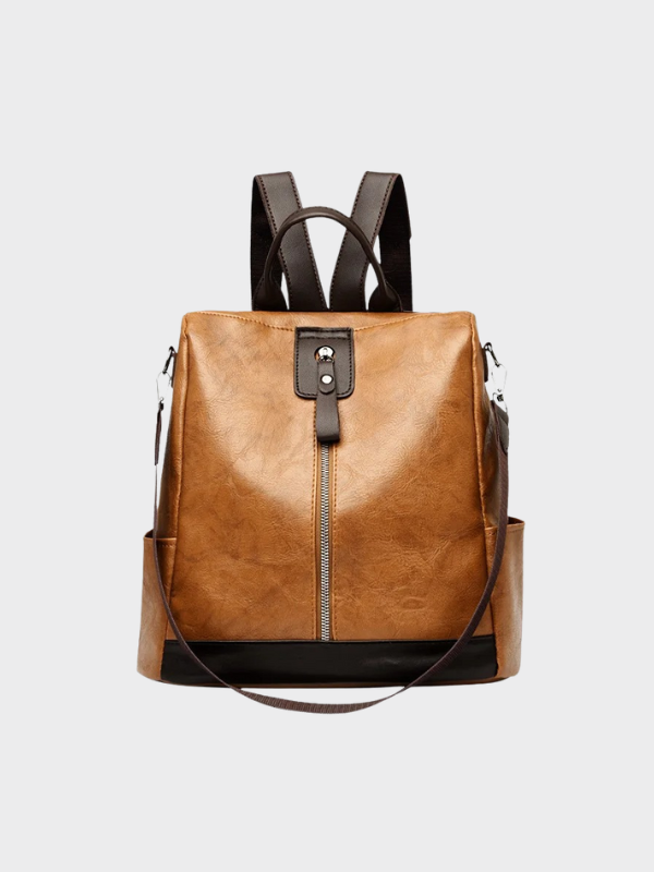 Hera | Anti-Theft Leather Backpack for Women