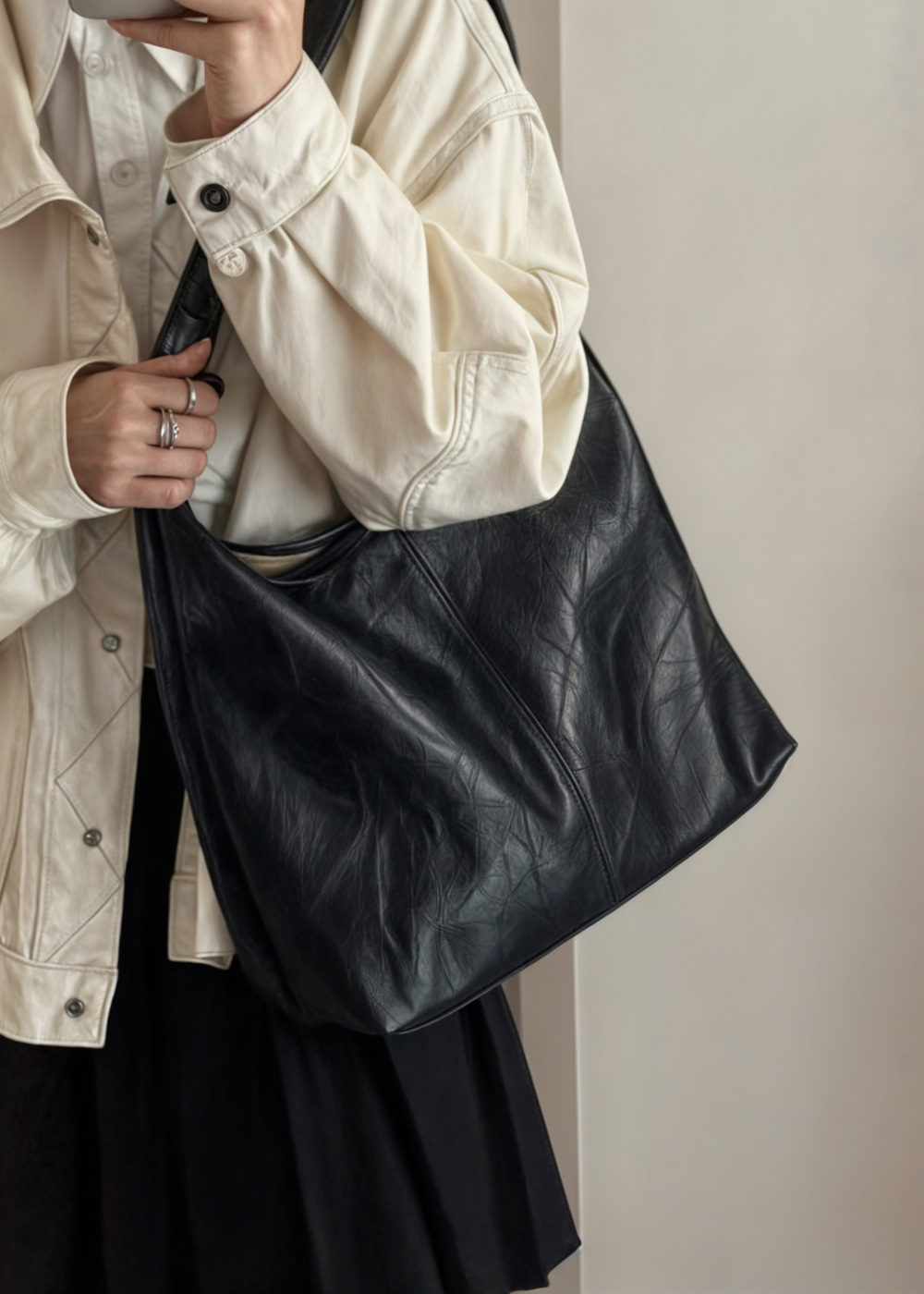Ella | Women's Vegan Leather Tote Bag