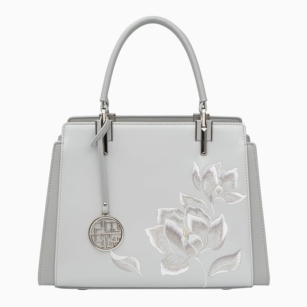 Cleo Genuine Leather Medium Tote Bag - ShopLorca