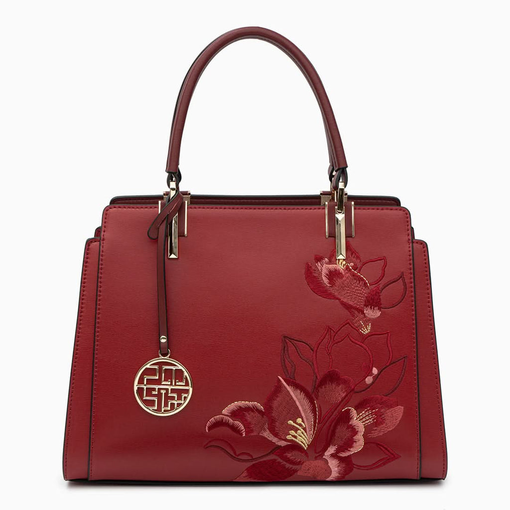 Cleo Genuine Leather Medium Tote Bag - ShopLorca