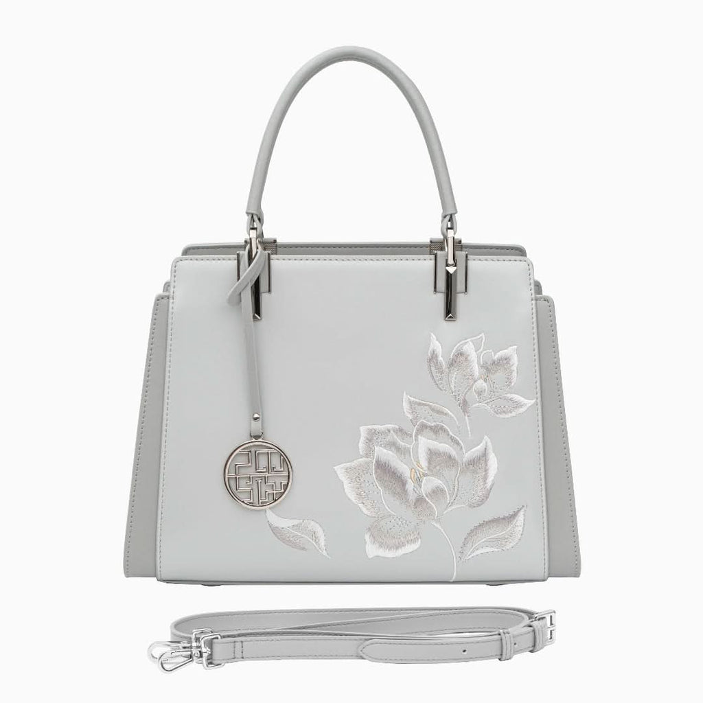 Cleo Genuine Leather Medium Tote Bag - ShopLorca