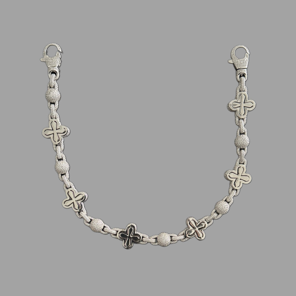 Clover Crystal Wallet Chain - ShopLorca