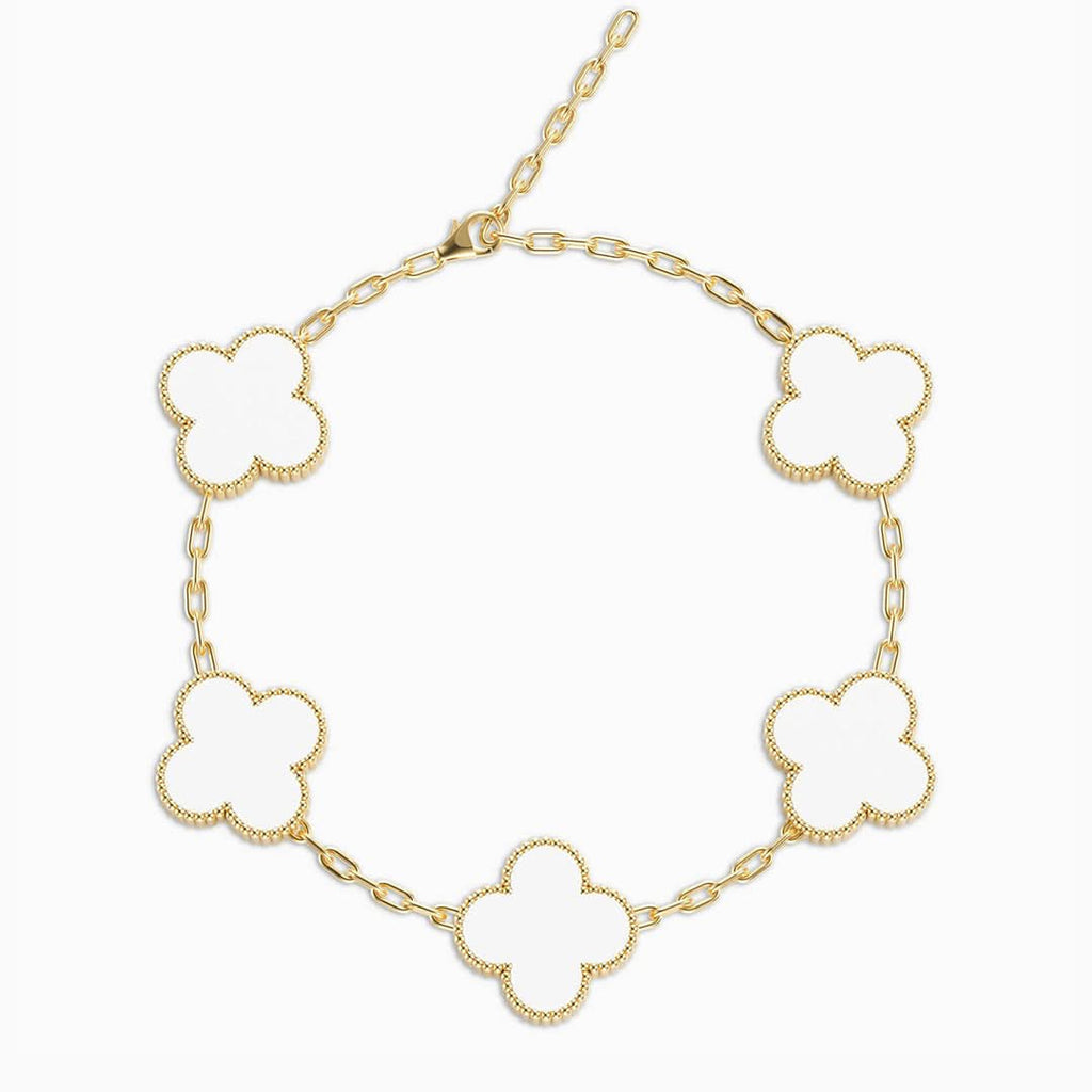 Clovers Anklet - ShopLorca