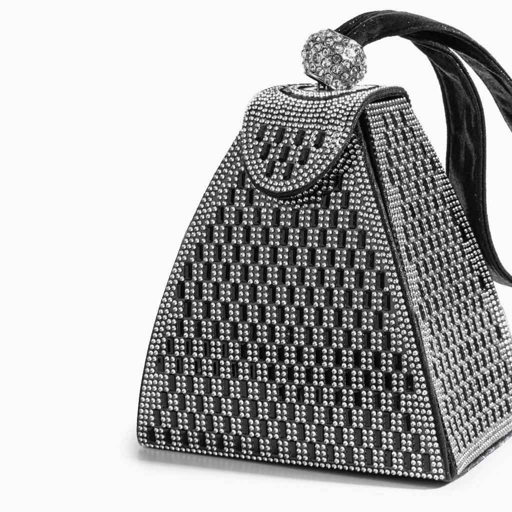 Crystal Pyramid Handbag - ShopLorca
