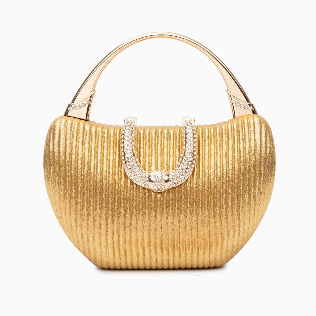 Fancy Metallic Evening Handbag - ShopLorca