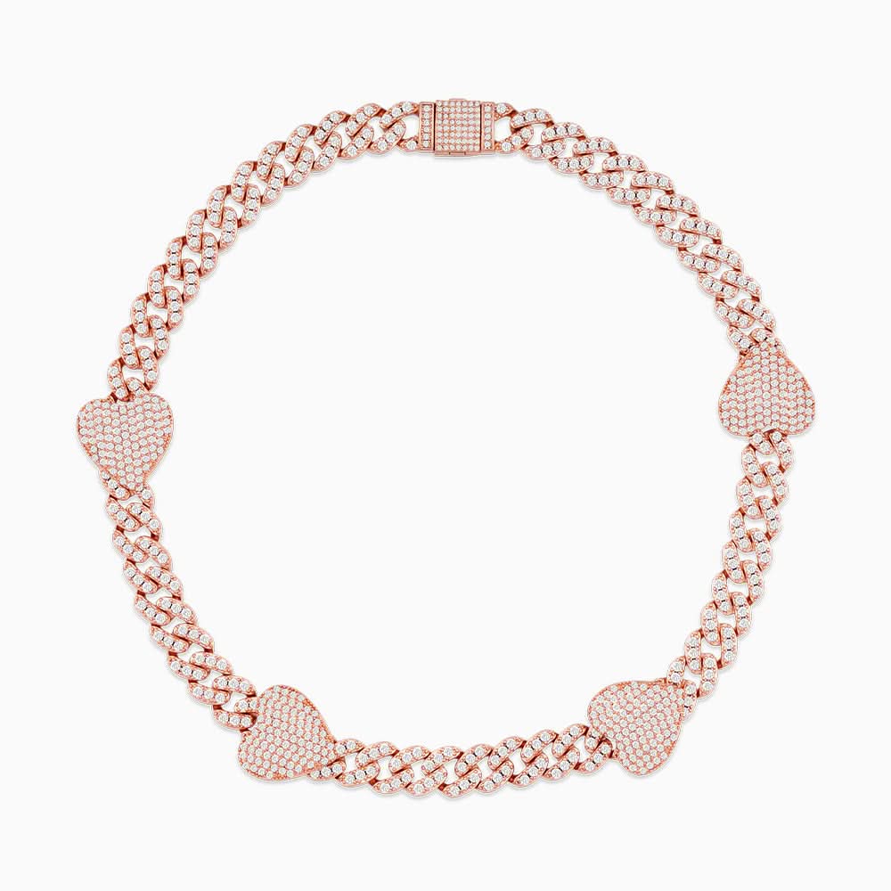 Grandeur Cuban Hearts Choker - ShopLorca