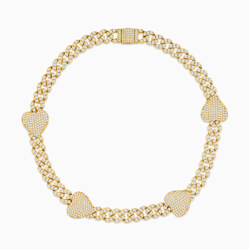 Grandeur Cuban Hearts Choker - ShopLorca