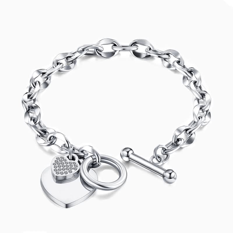Havana Heart Pendant Bracelet - ShopLorca