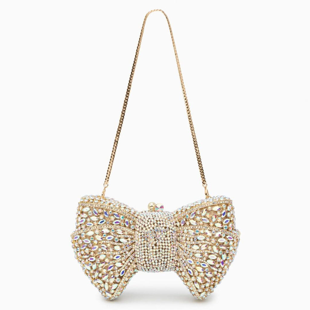 Isabella Ribbon Shaped Clutch Bag - ShopLorca