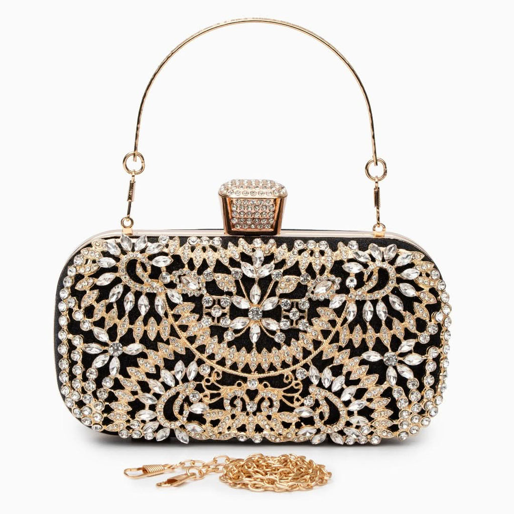 Luxurious Flower Clutch Bag - ShopLorca