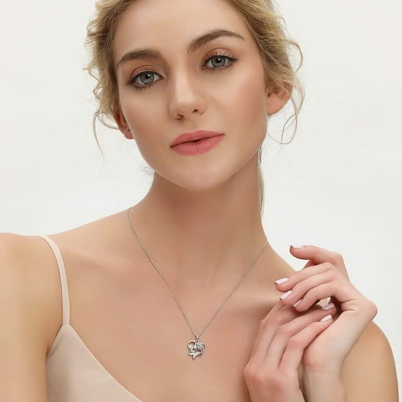 Mother Loves Heart Necklace - ShopLorca