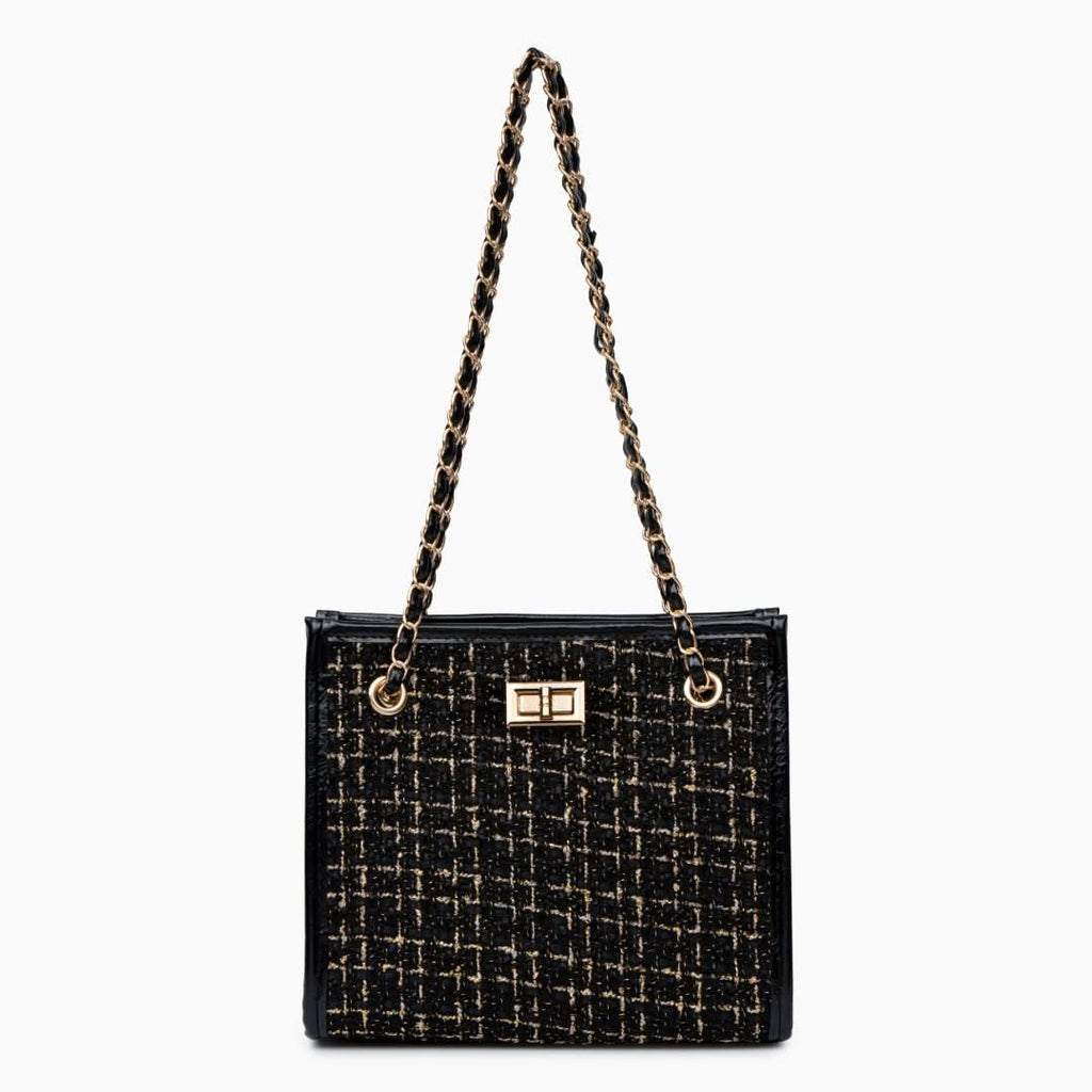 Plaid Shoulder Bag - ShopLorca