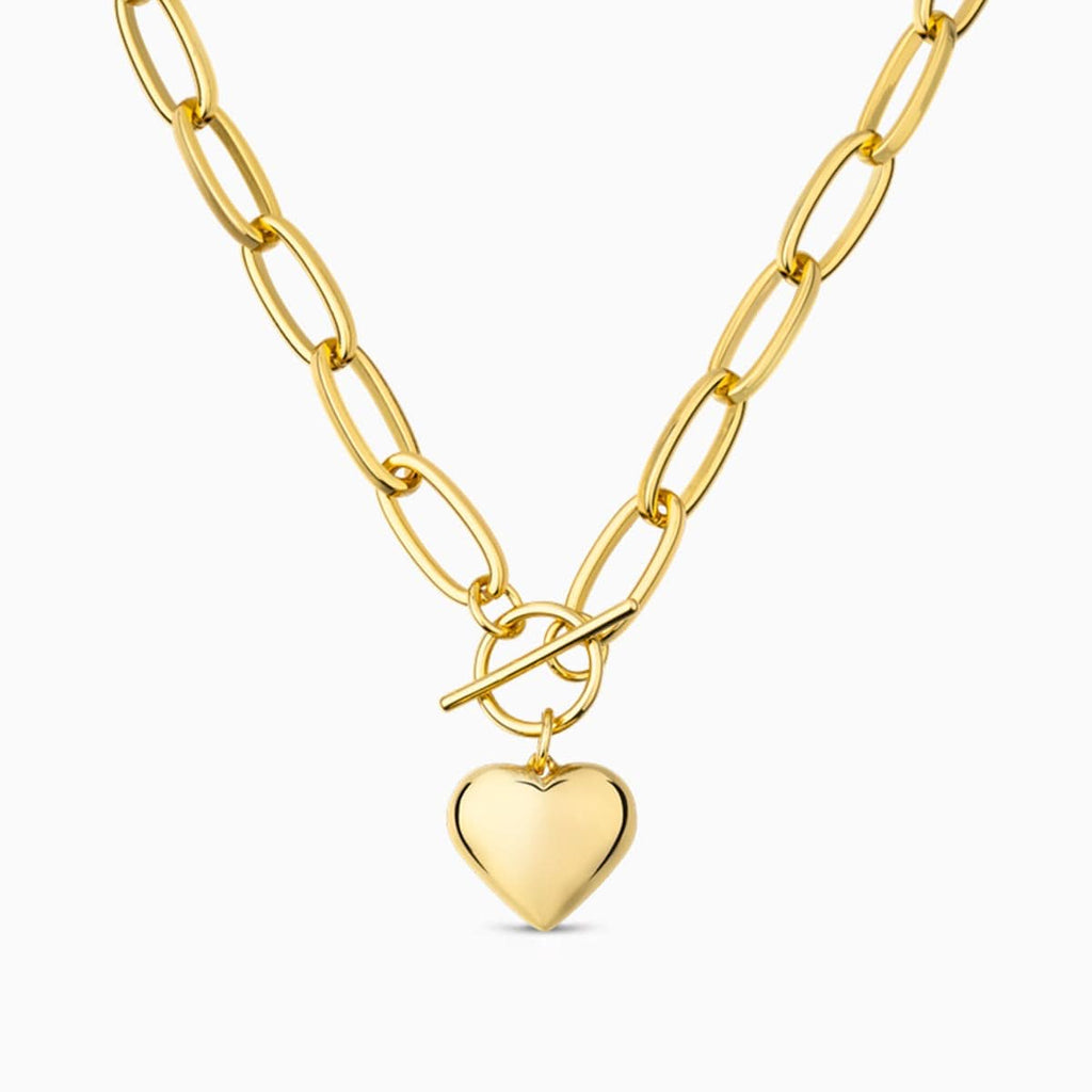 Saint Heart Pendant Necklace - ShopLorca