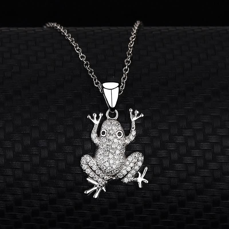 Sparkling Frog Necklace - ShopLorca