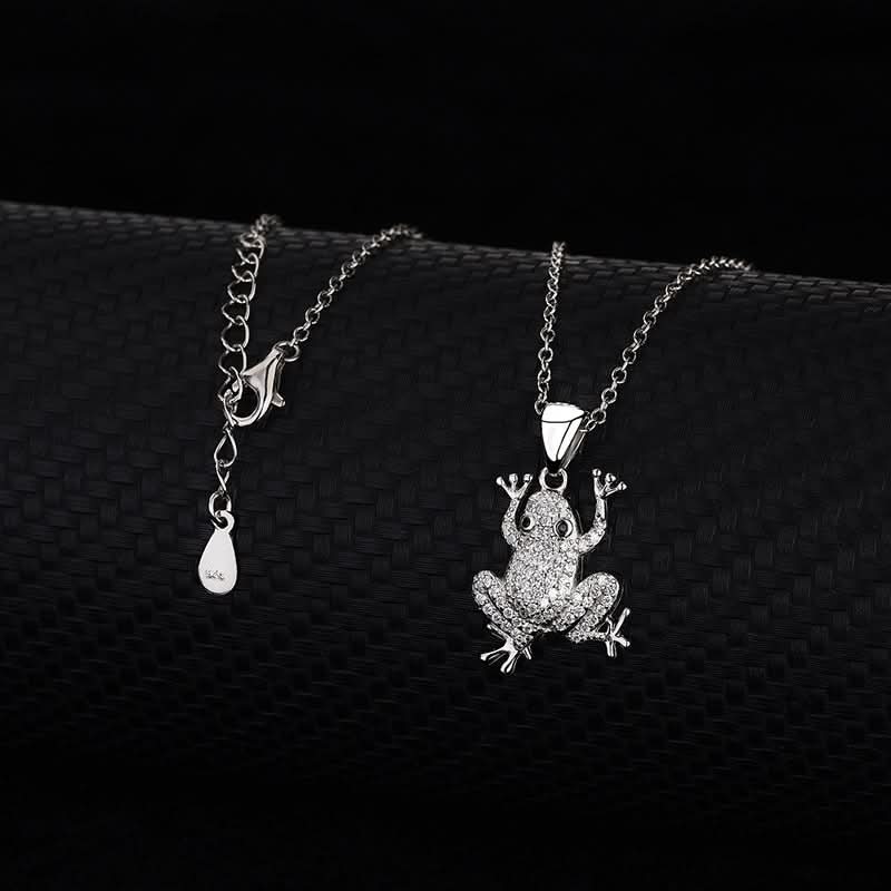 Sparkling Frog Necklace - ShopLorca