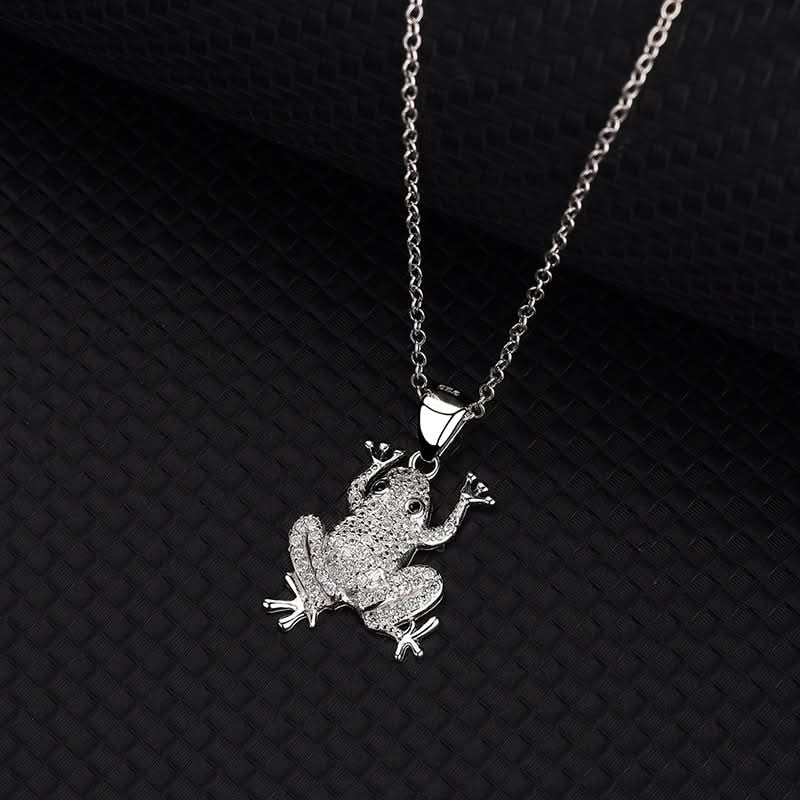 Sparkling Frog Necklace - ShopLorca