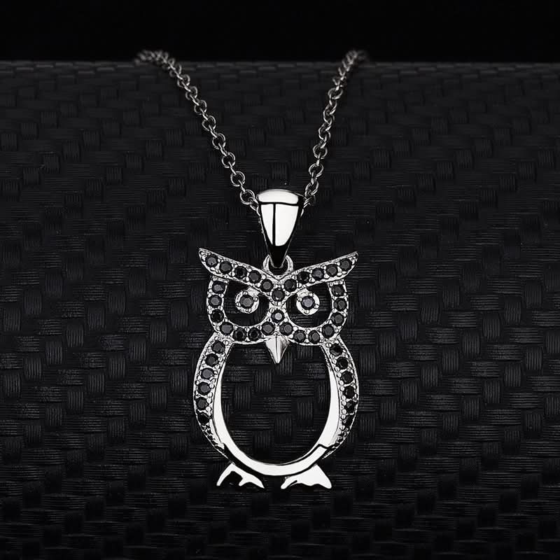 Sparkling Owl Necklace - ShopLorca