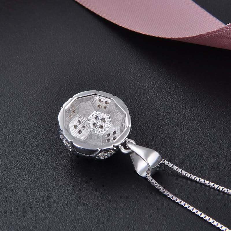 Sparkling Soccer Ball Necklace - ShopLorca