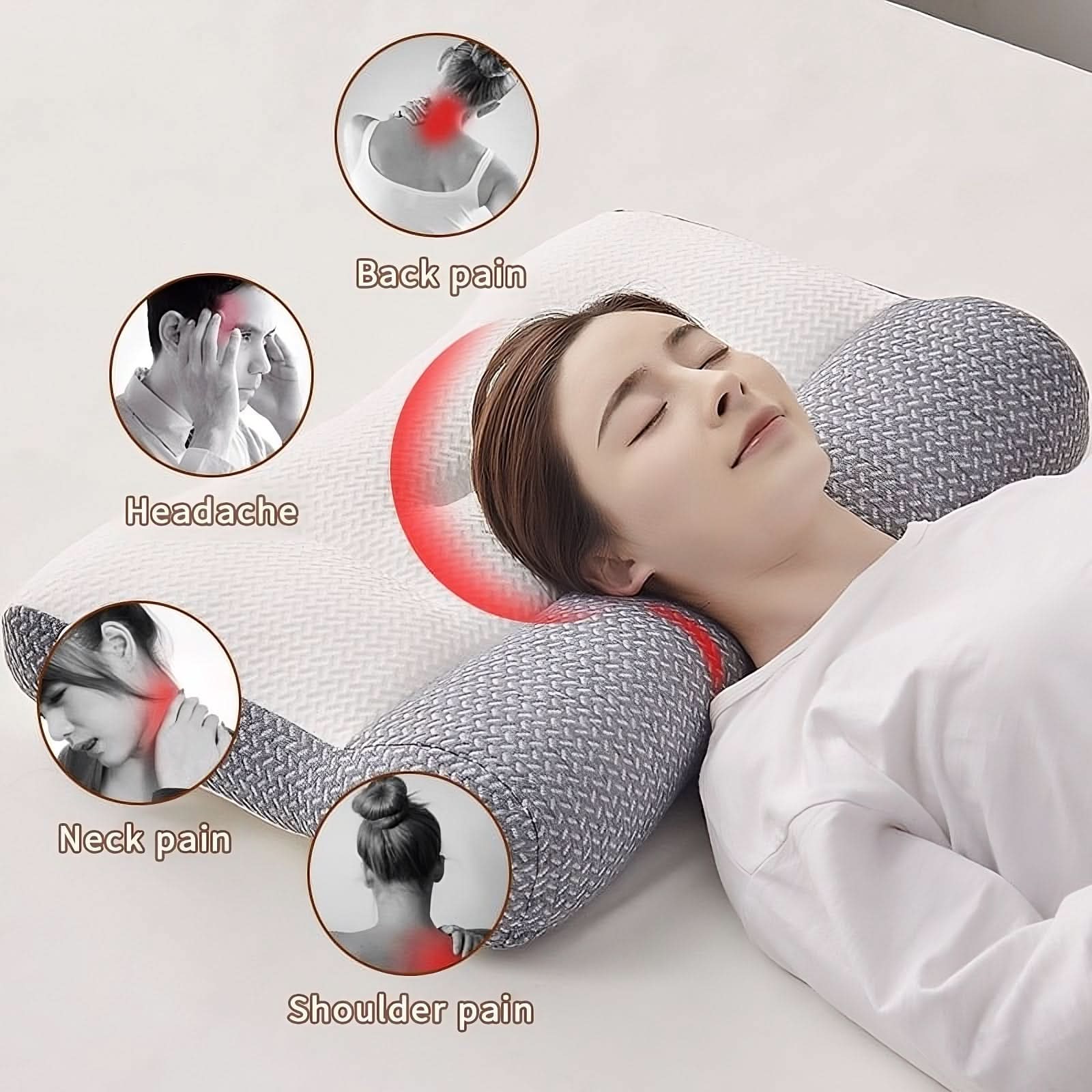 Super Ergonomic Pillow - Protect your neck and spine - ShopLorca
