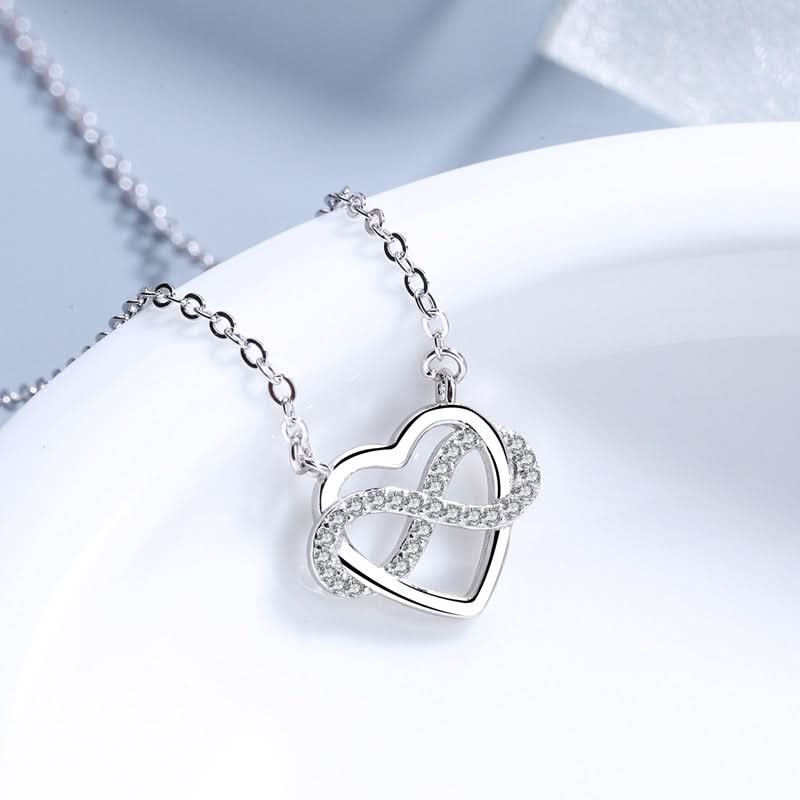 Symbolic Infinity Heart Necklace - ShopLorca