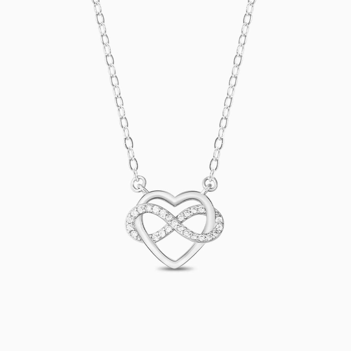 Symbolic Infinity Heart Necklace - ShopLorca