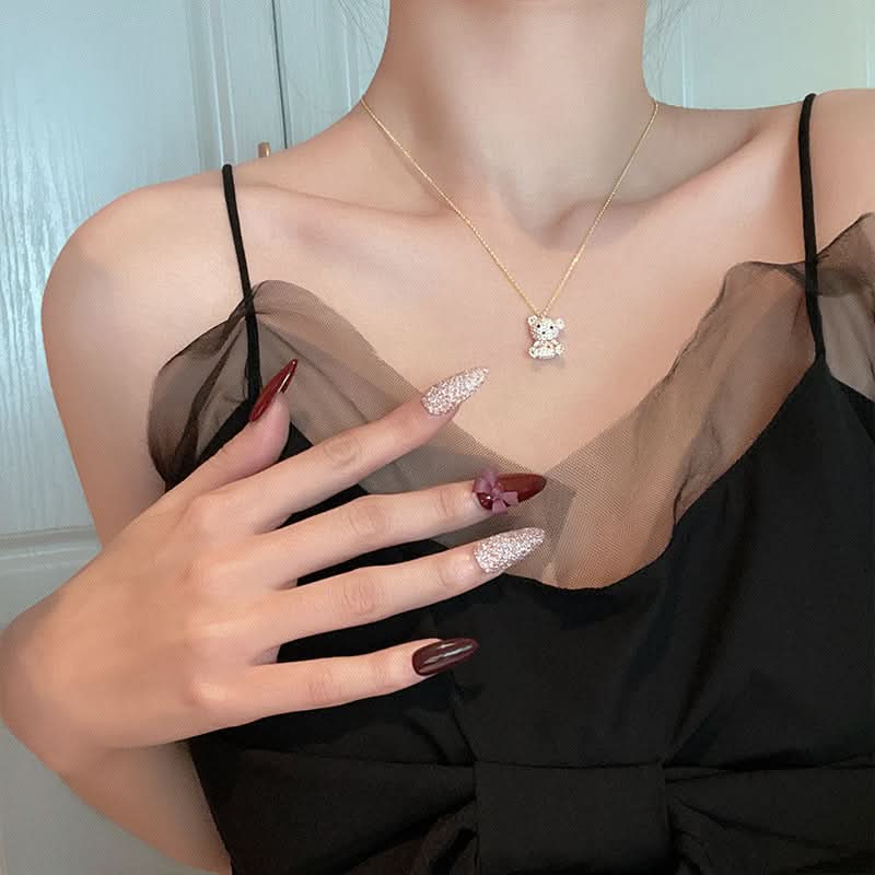 Teddy Bear Necklace - ShopLorca