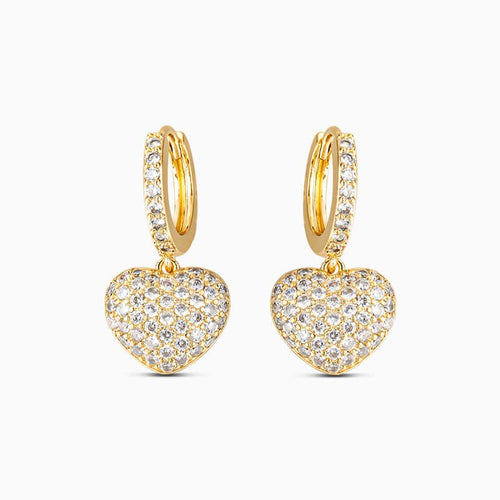 The Hills Heart Pendant Earrings - ShopLorca