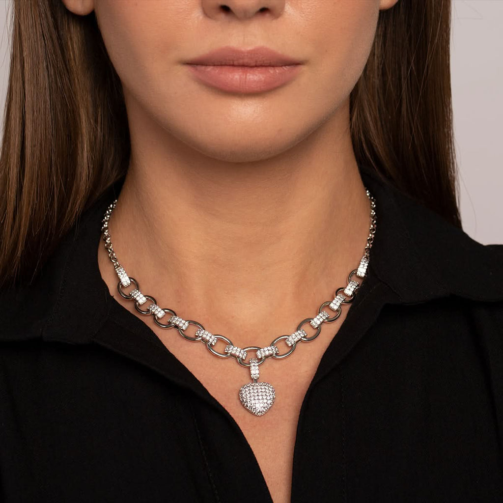 The Hills Heart Pendant Jewelry Set - ShopLorca