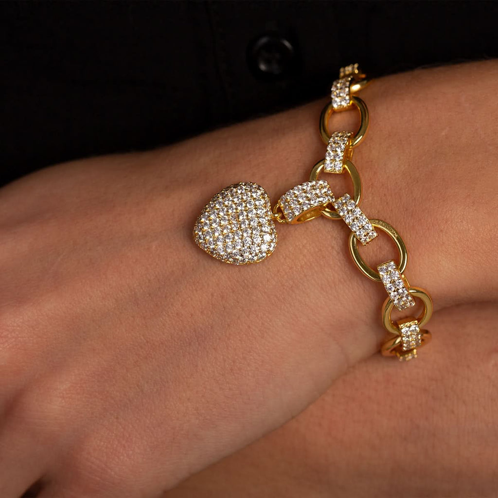 The Hills Heart Pendant Jewelry Set - ShopLorca
