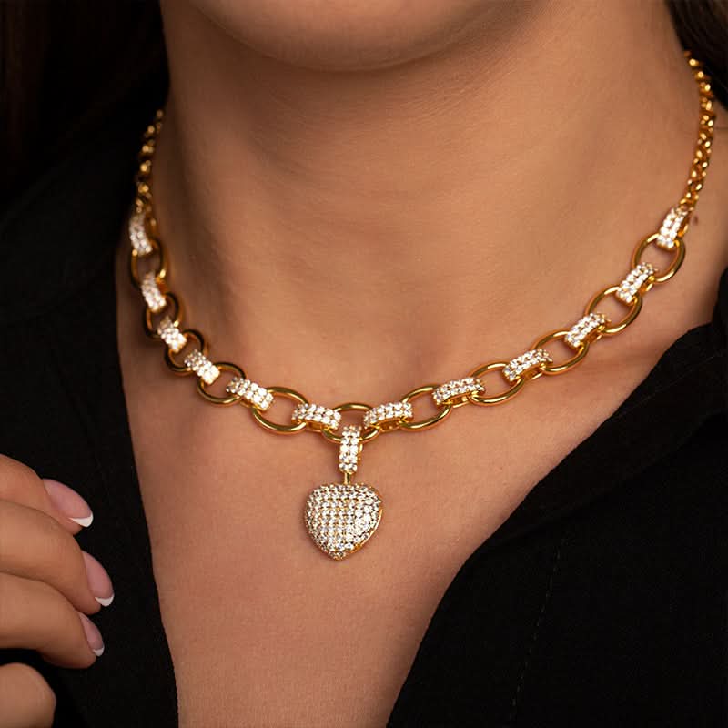 The Hills Heart Pendant Necklace - ShopLorca