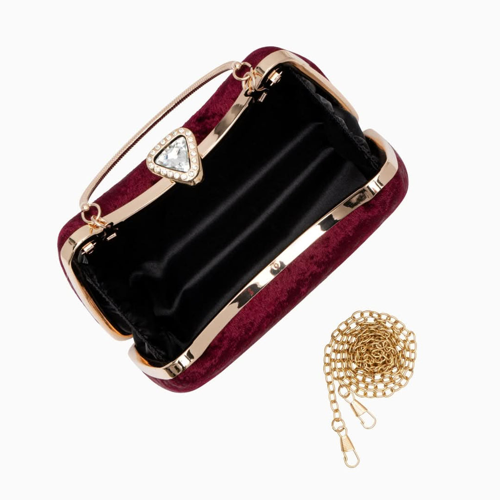 Velvet Flask Clutch Bag - ShopLorca
