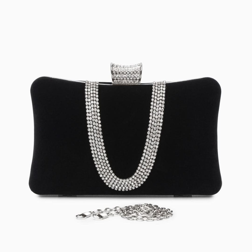 Velvet Sparkles Clutch Bag - ShopLorca