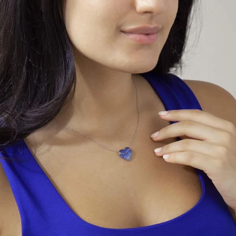 Vibrant Heart Spark Necklace - ShopLorca