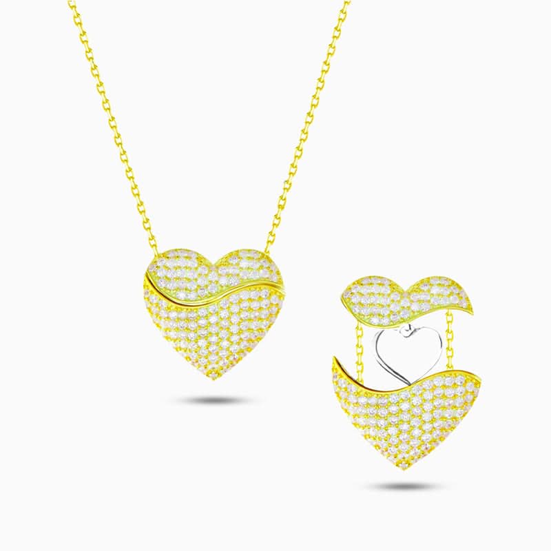 Vibrant Heart Spark Necklace - ShopLorca