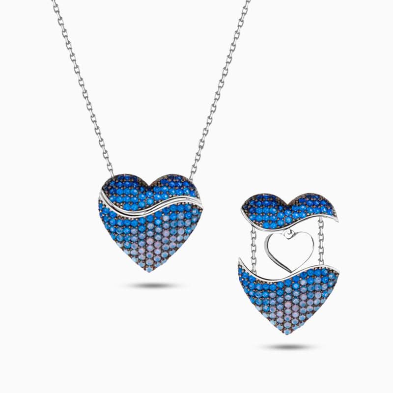 Vibrant Heart Spark Necklace - ShopLorca