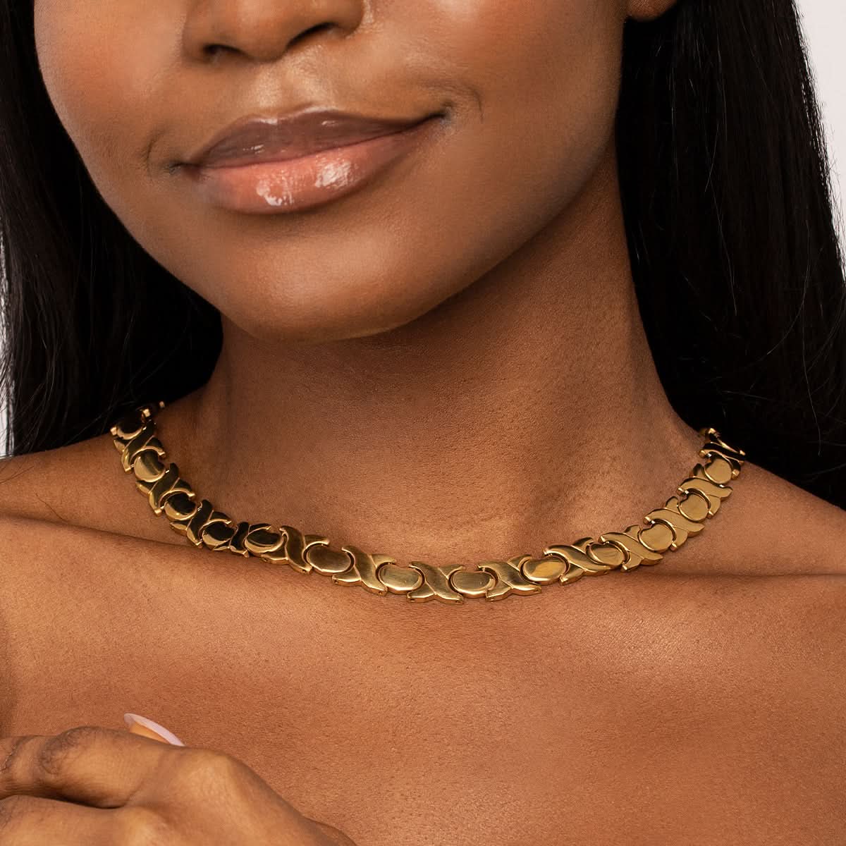 Vintage Hearts Choker - ShopLorca