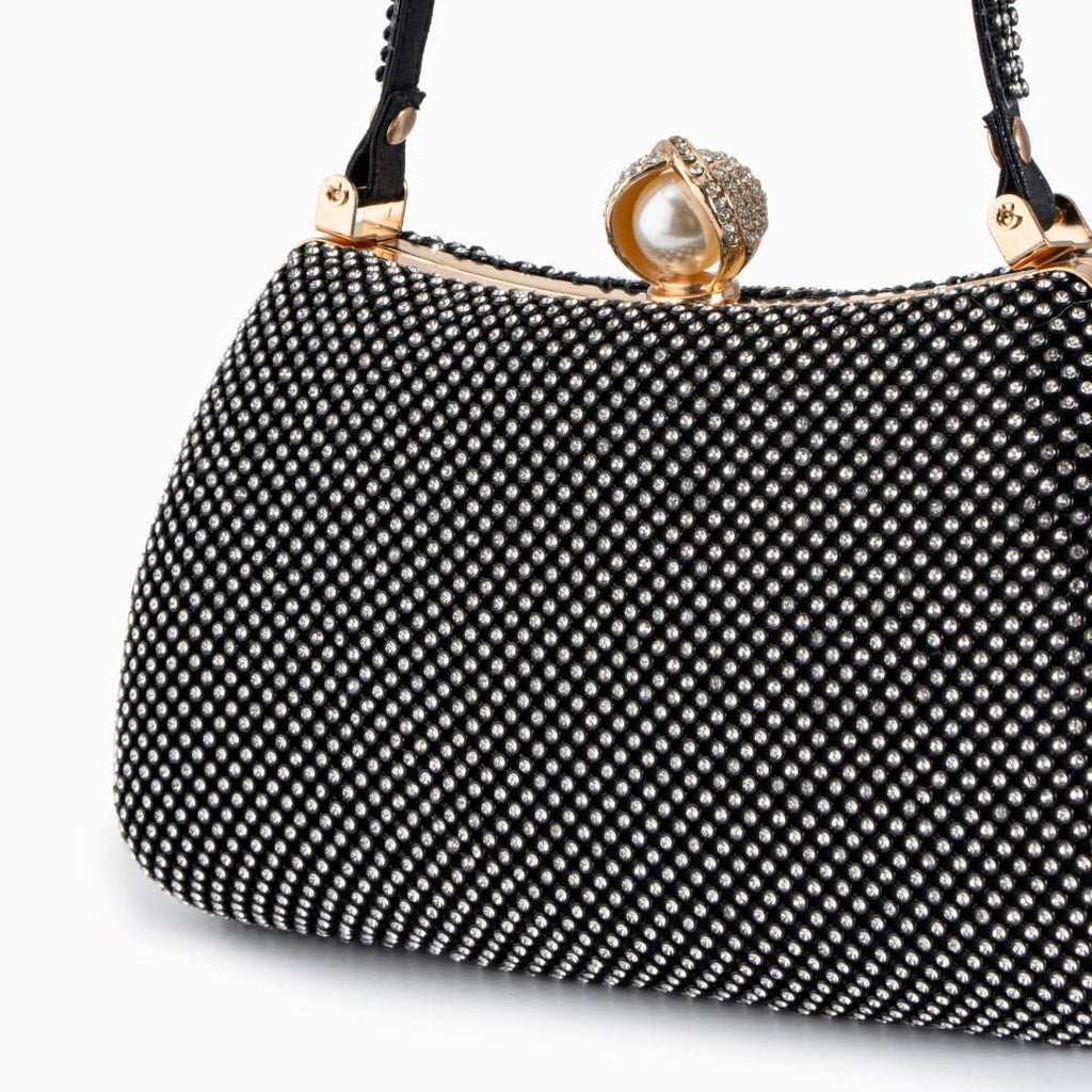 Vintage Rhinestones Glitter Handbag - ShopLorca